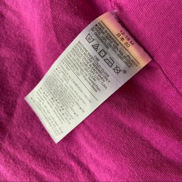 2/$15 Gap Sweater Magenta 12-18 month - Picture 5 of 9